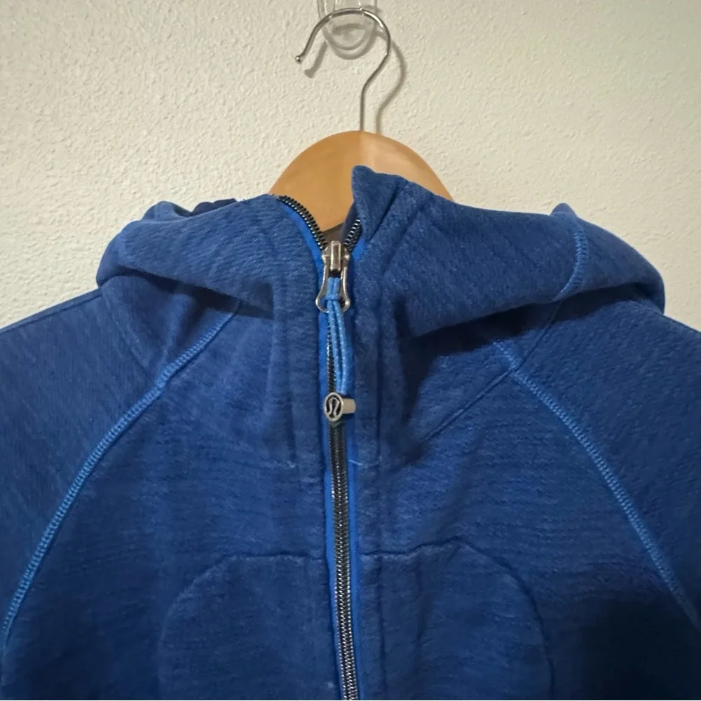 Lululemon Scuba Hoodie Commuter Denim Lakeside Blue Hero Blue / Hero Blue-2 - Picture 4 of 8